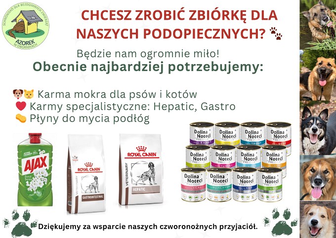 Zbiórka dla Azorka